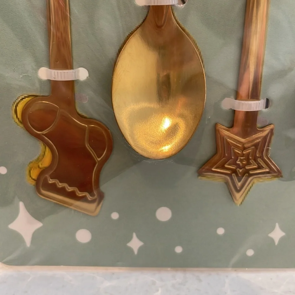 New Target Bullseye Playground Christmas Mini Spoons